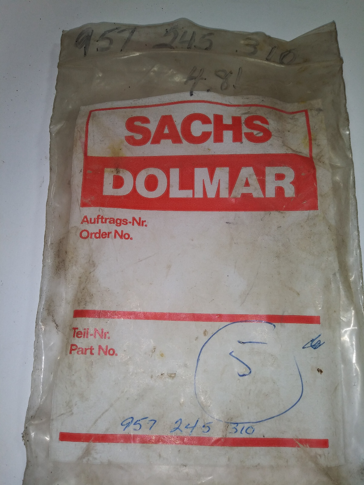1 EACH, SACHS CHAINSAW, MODEL 166, SPRINGS KIT FOR OIL PUMP, PART # 957 245 310 gallery