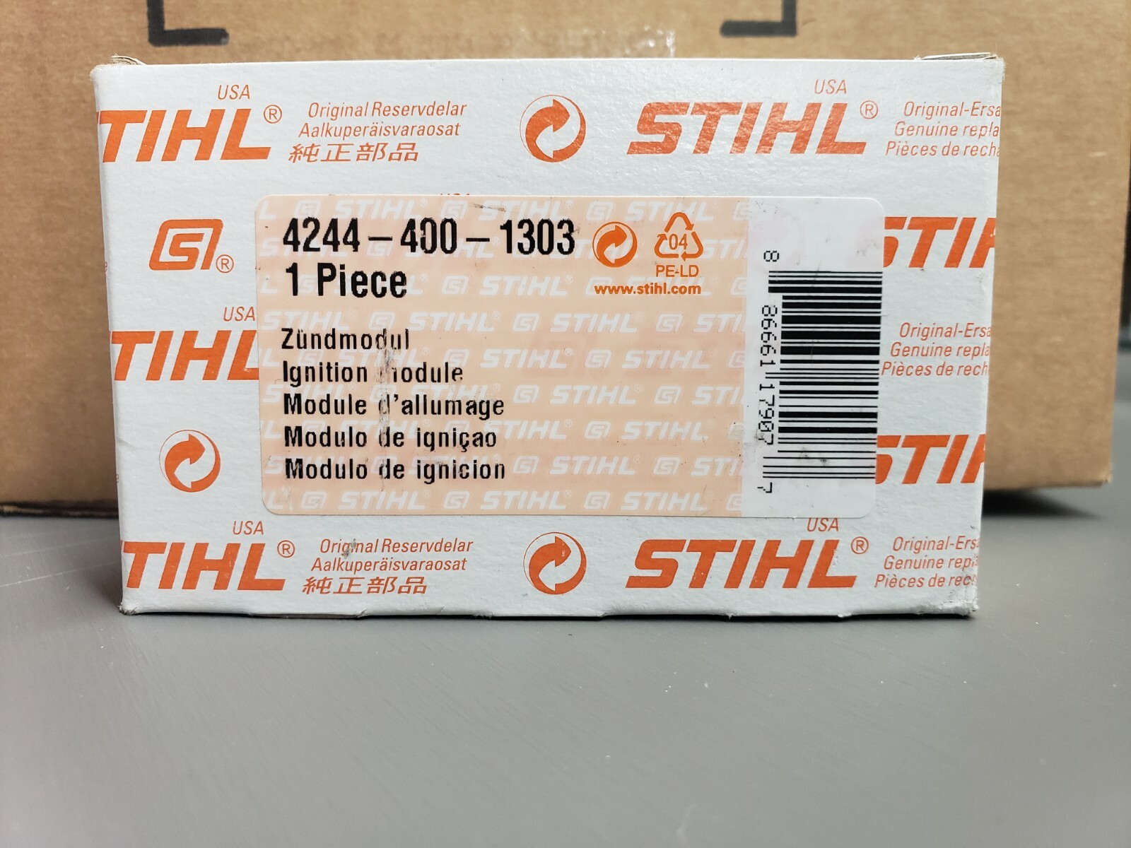 STIHL COIL Ignition Module BR430 BR350 BR450 SR450 4244 400 1303 NEW OEM gallery