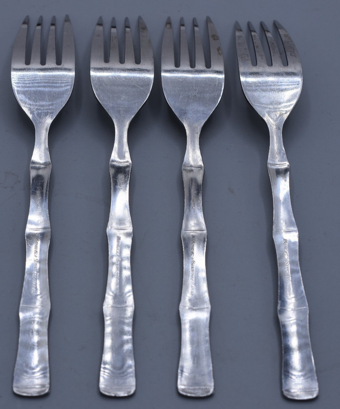 4 Oneida Northland SUMATRA Dinner Fork 7-1/4" Stainless Japan 4-Pc Set gallery