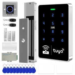 XYBkey WiFi TUYA Complete Security Access System Kit with Waterproof White