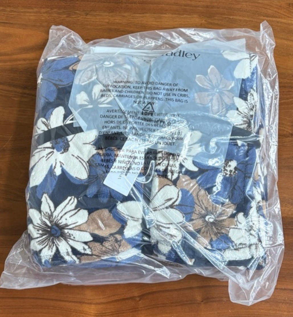 80x50 Plush Oversized Throw Blanket-TRELLiS Fall Floral-Vera Bradley-BRAND NEW- gallery