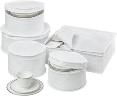 Dinnerware Storage Containers Set, Perfect for Dish Storage, China Storage, and