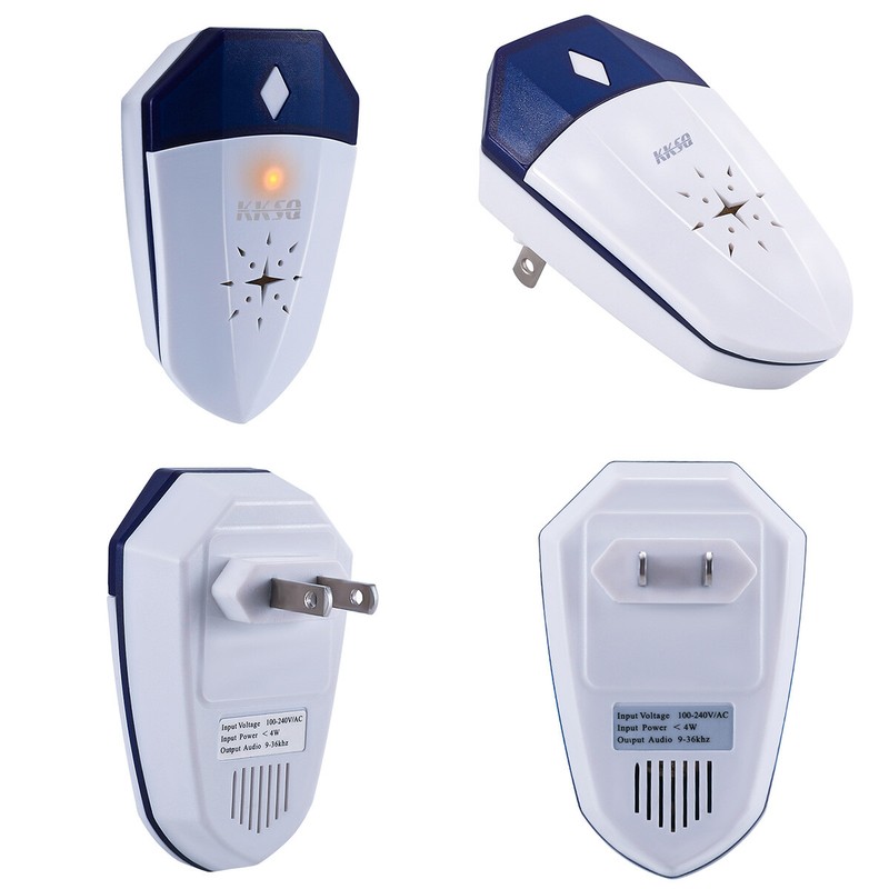 4 Pack Ultrasonic Plug In Pest Repeller Deter Mouse/Mice/Rat/Insect Repellent US gallery