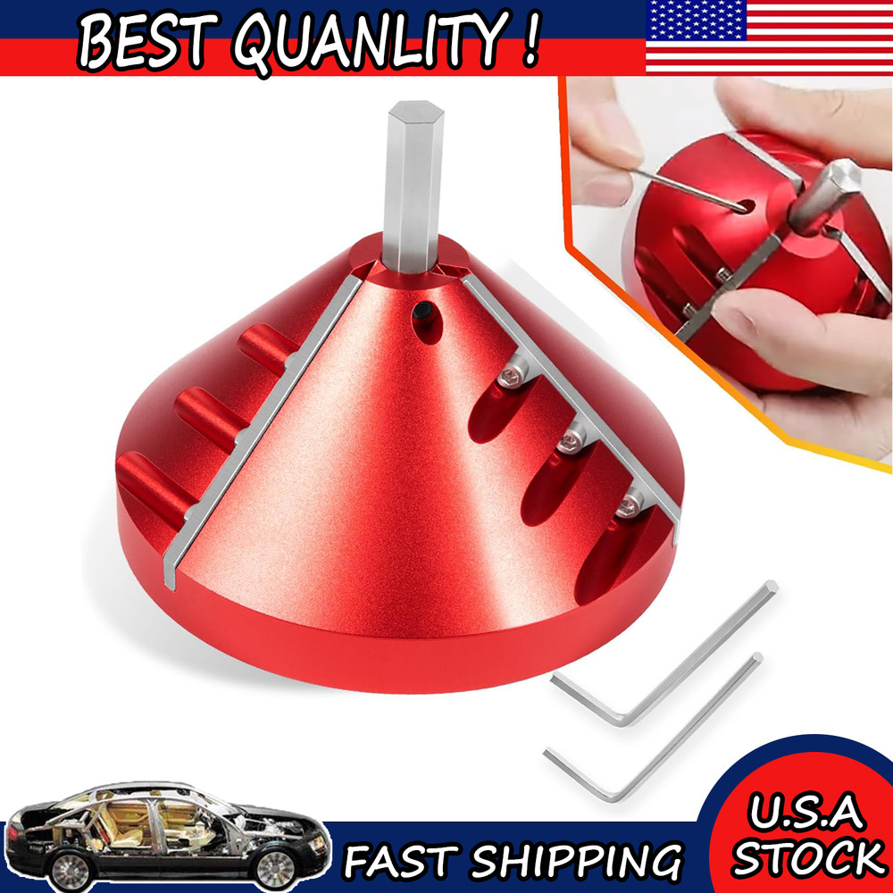 2 in-1 Inner-Outer Pipe Deburring Tool PVC Chamfer Reamer For CPVC, ABS, PP, PE