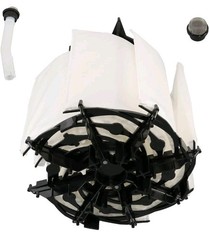 DEX2420DC Filter Element Grid Complete Cluster Assembly