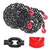 2 Pack G80 Transport Binder Chain 5/16" × 15 feet with 5/16 Inch × 15 FT Black gallery