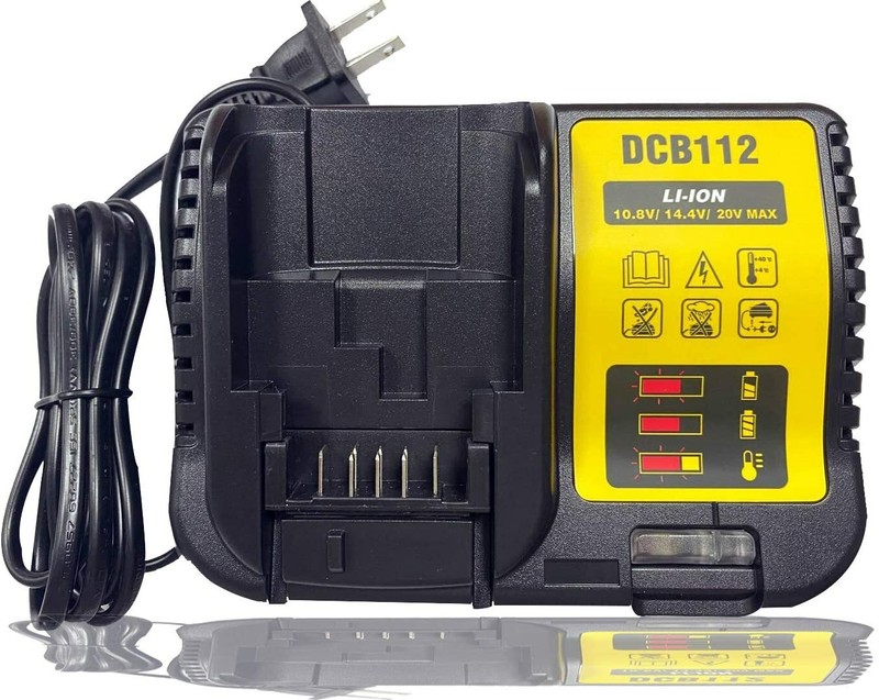Replace DEWALT DCB1104 20V Volt MAX Li-Ion Fast Battery Charger DCB115 DCB112 gallery