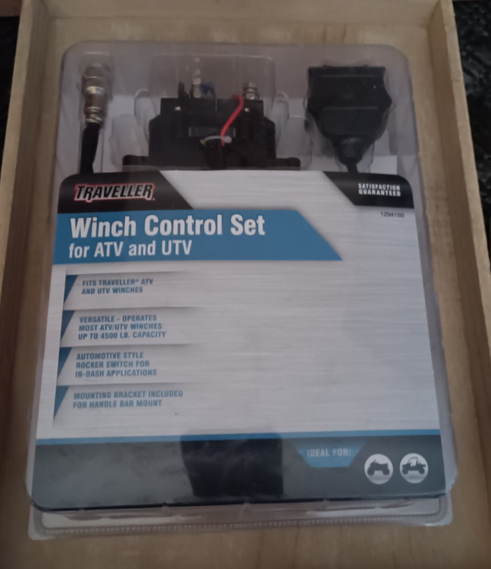 Traveller 1294150 Winch Control Set - New Open Box ATV or UTV 4,500 lb Capacity gallery