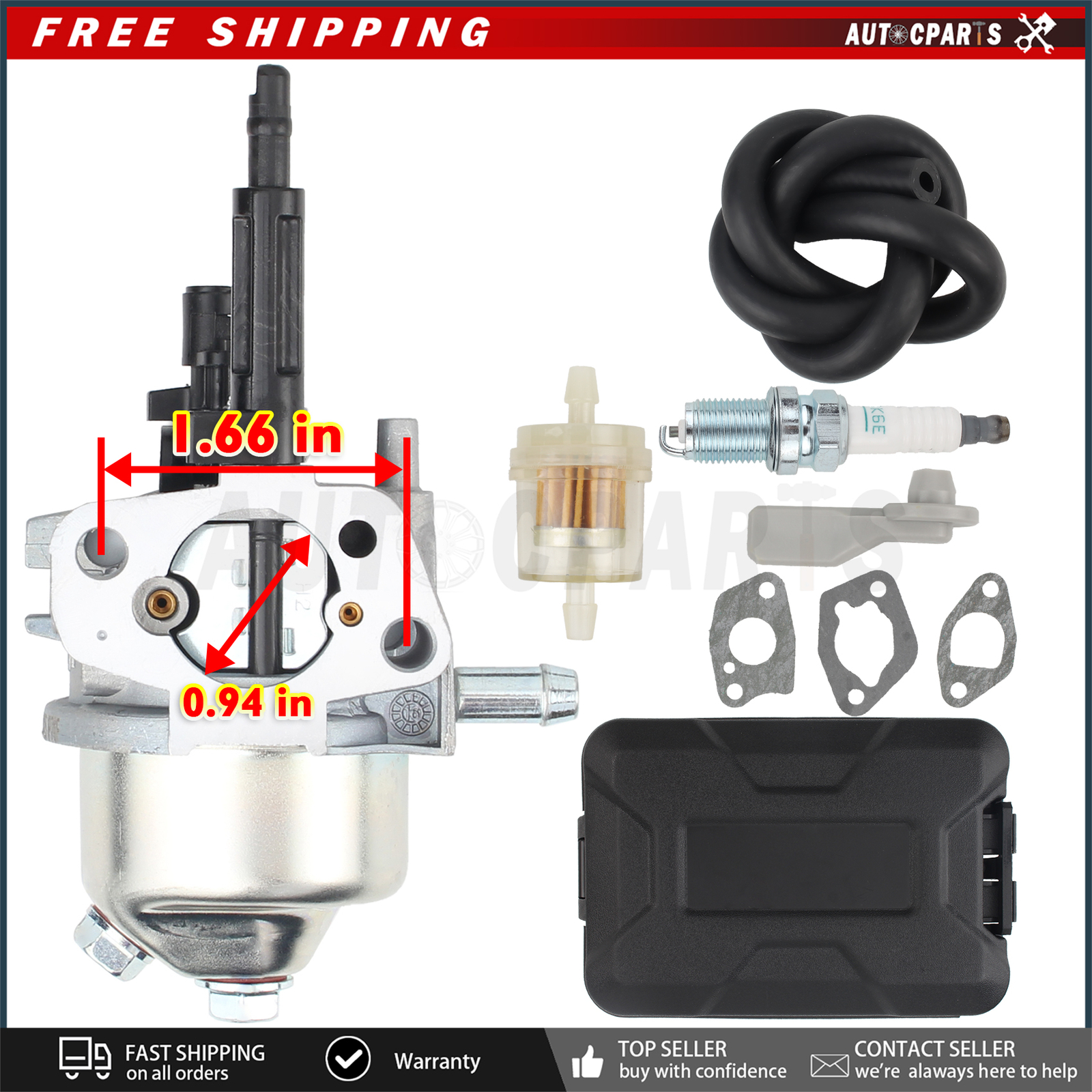 Carb Assembly for Ryobi RY802900 2900PSI Pressure Washer 099981133027 Carburetor gallery