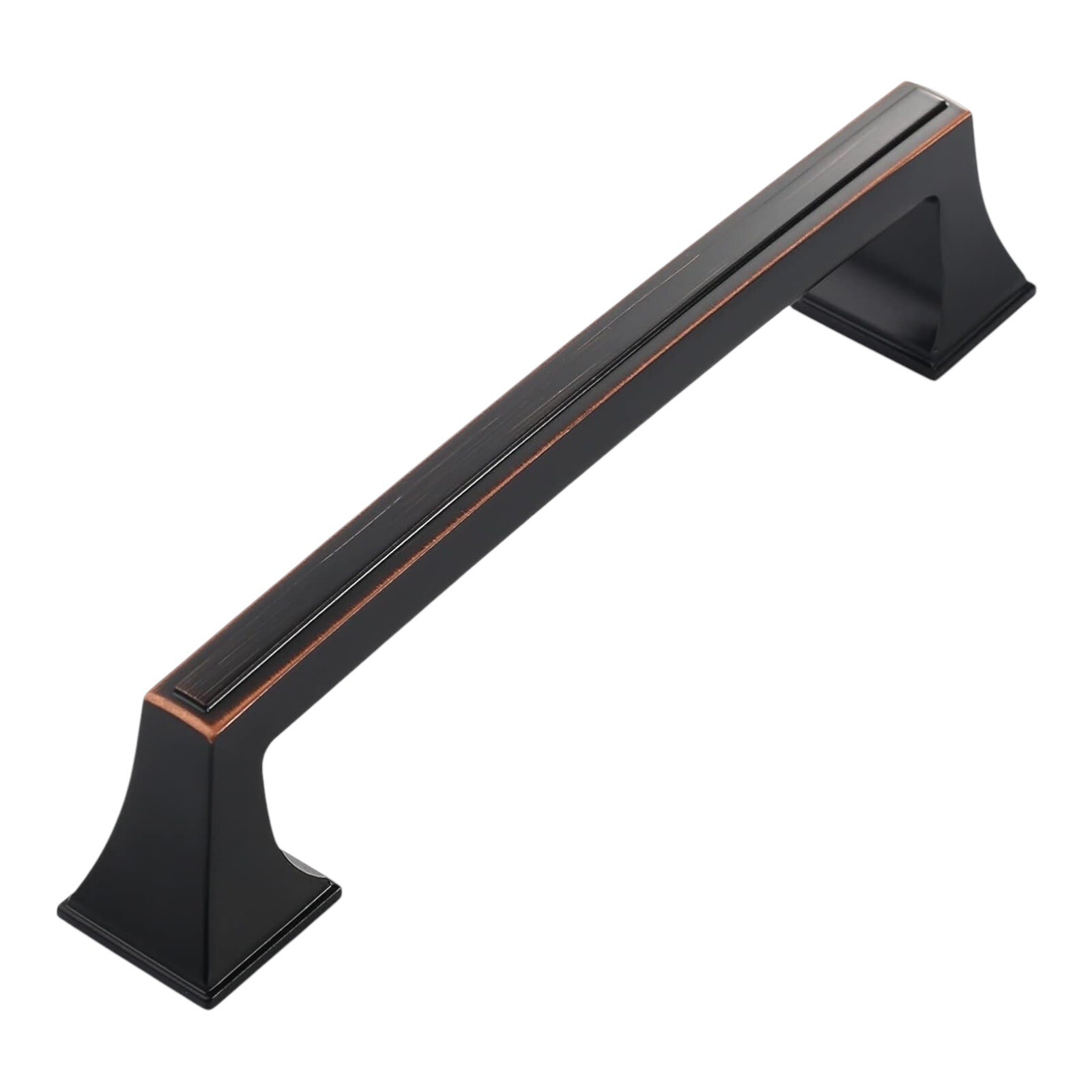 Amerdeco ZH0010 10 Pack Rubbed Bronze Cabinet Pulls 5 Inch 128mm Hole Center gallery