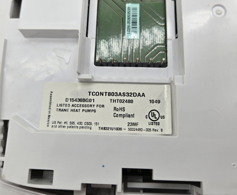 Trane TCONT803AS32DAA 7-Day Programmable Touchscreen Thermostat gallery