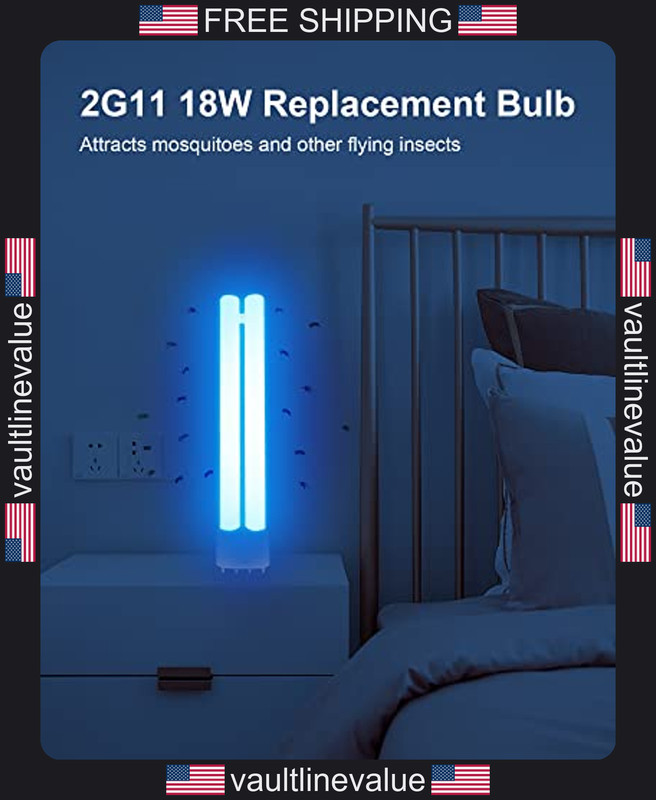 Shootingstar 2G11 18W Bug Zapper Replacement Bulb H-Shaped Indoor Outdoor Light gallery