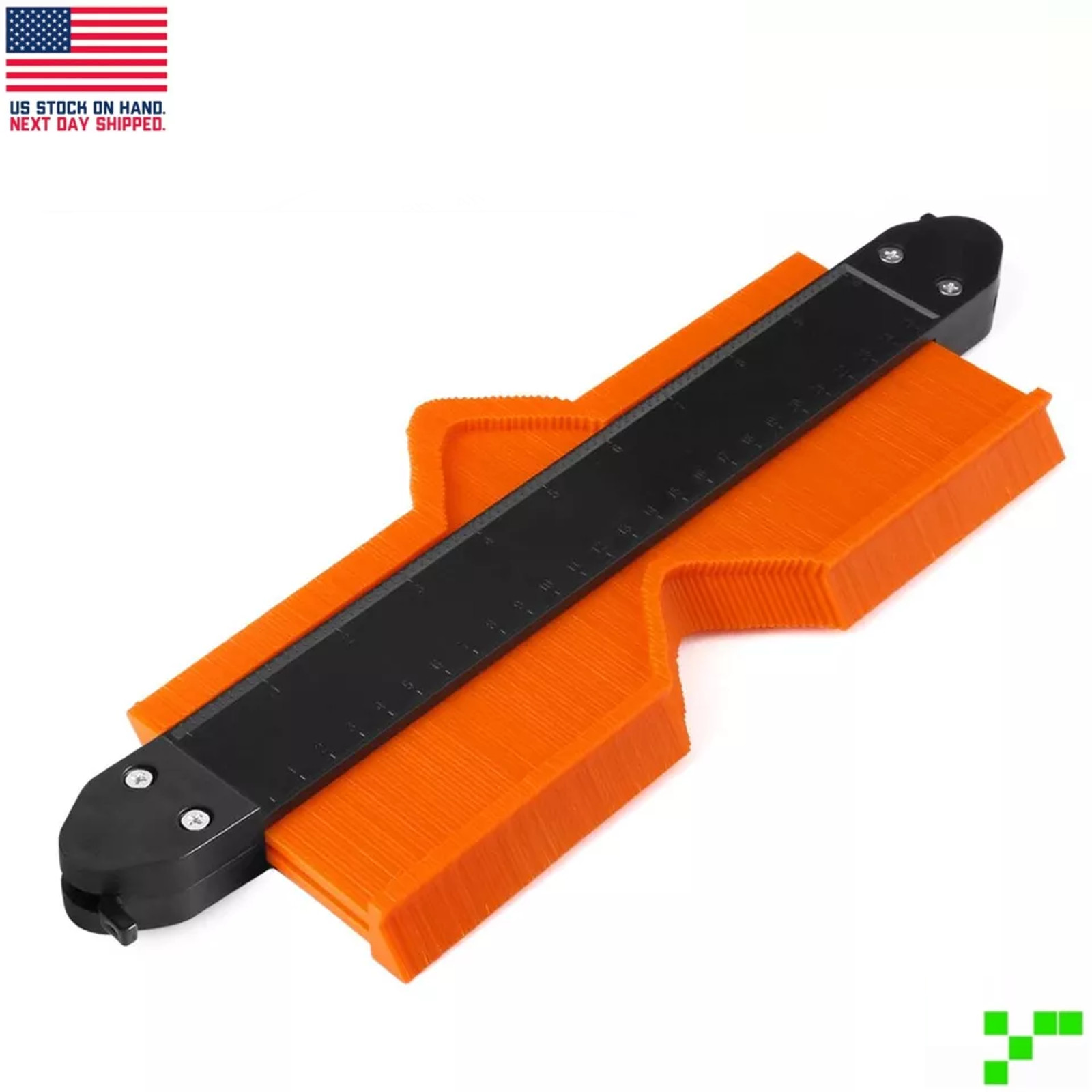 10 Inch Contour Gauge Shape and Outline Profile Tool Double Dual Lock USA SELLER gallery