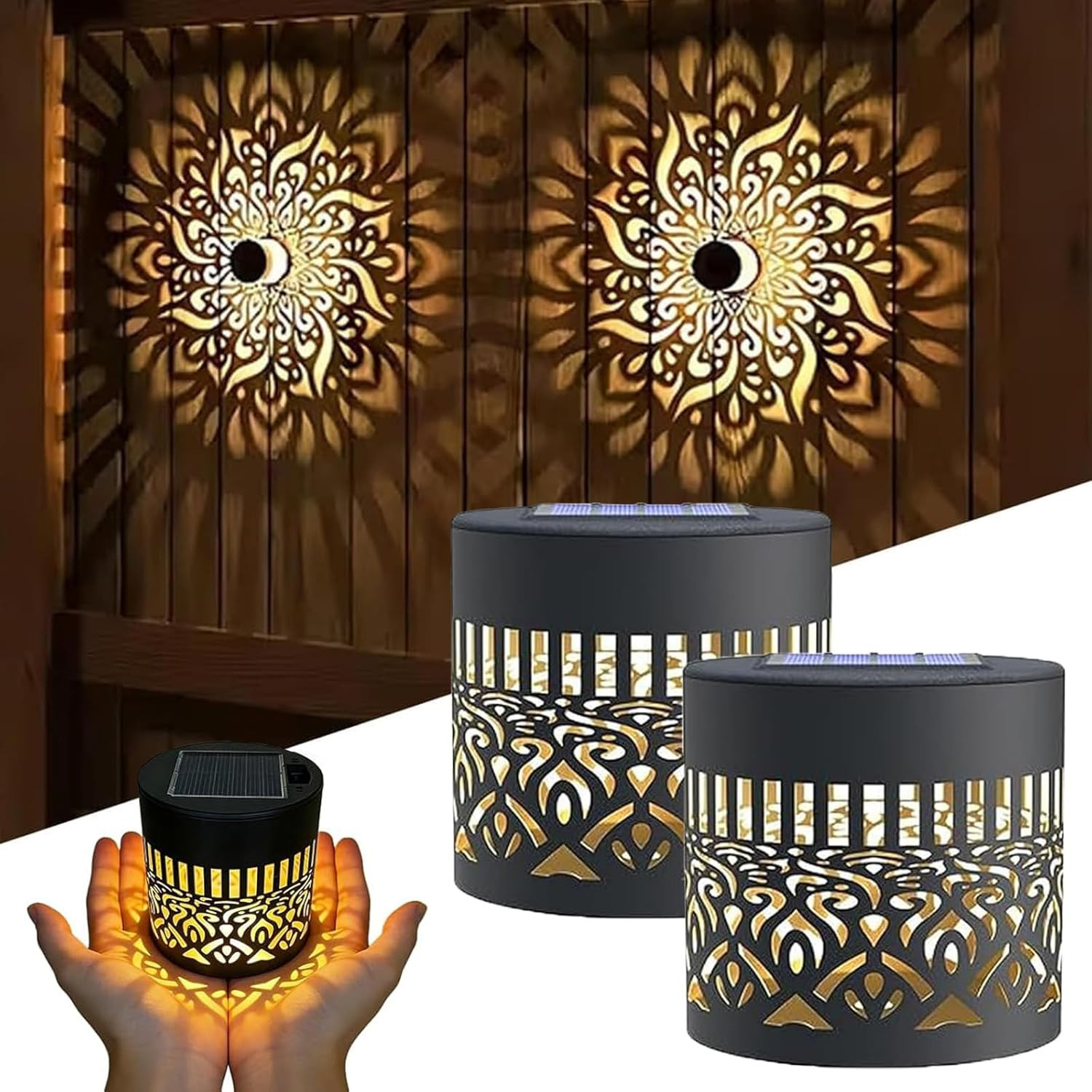 Decorative Solar Mandala Lights,2026 New Solar Mandala Lights Outdoor,Mandala Th gallery