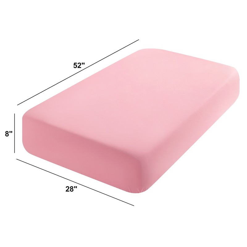 Soft Brushed Microfiber Fitted Toddler Sheet, 28 x 52 In Fitted Crib Sheet gallery