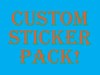 CUSTOM STICKER PACK! BUILD YOUR OWN! (10) PLEASE READ DESCRIPTION! 🤘😃 gallery