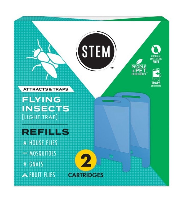 STEM Flying Insects Light Trap Cartridges, Fruit Flies, Gnats, 4 Refills Total gallery