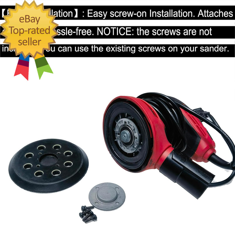 2 Pack 5 Inch 8 Hole Hook-And-Loop Replacemet Sanding Pad for SKIL SR211601 gallery