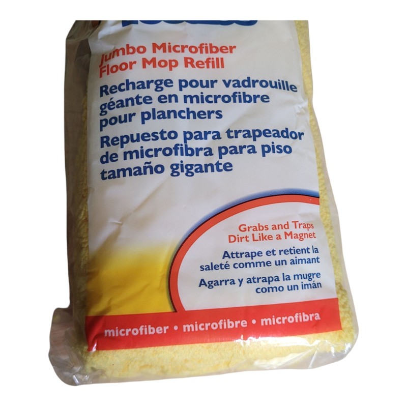 Quickie Clean Results Jumbo Microfiber Floor Mop Refill #0074MCR gallery