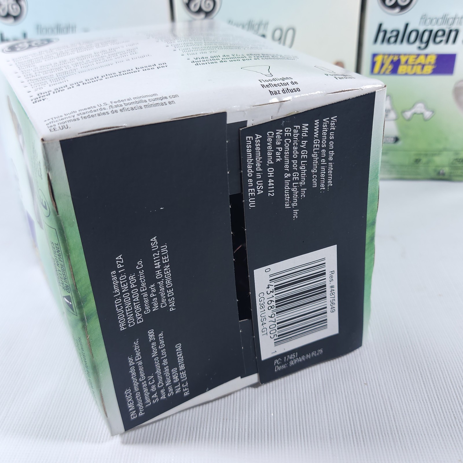 💥New 6 Pack GE 90W Floodlight Bulb Par 38 Outdoor 1310 Lumens MADE IN USA gallery