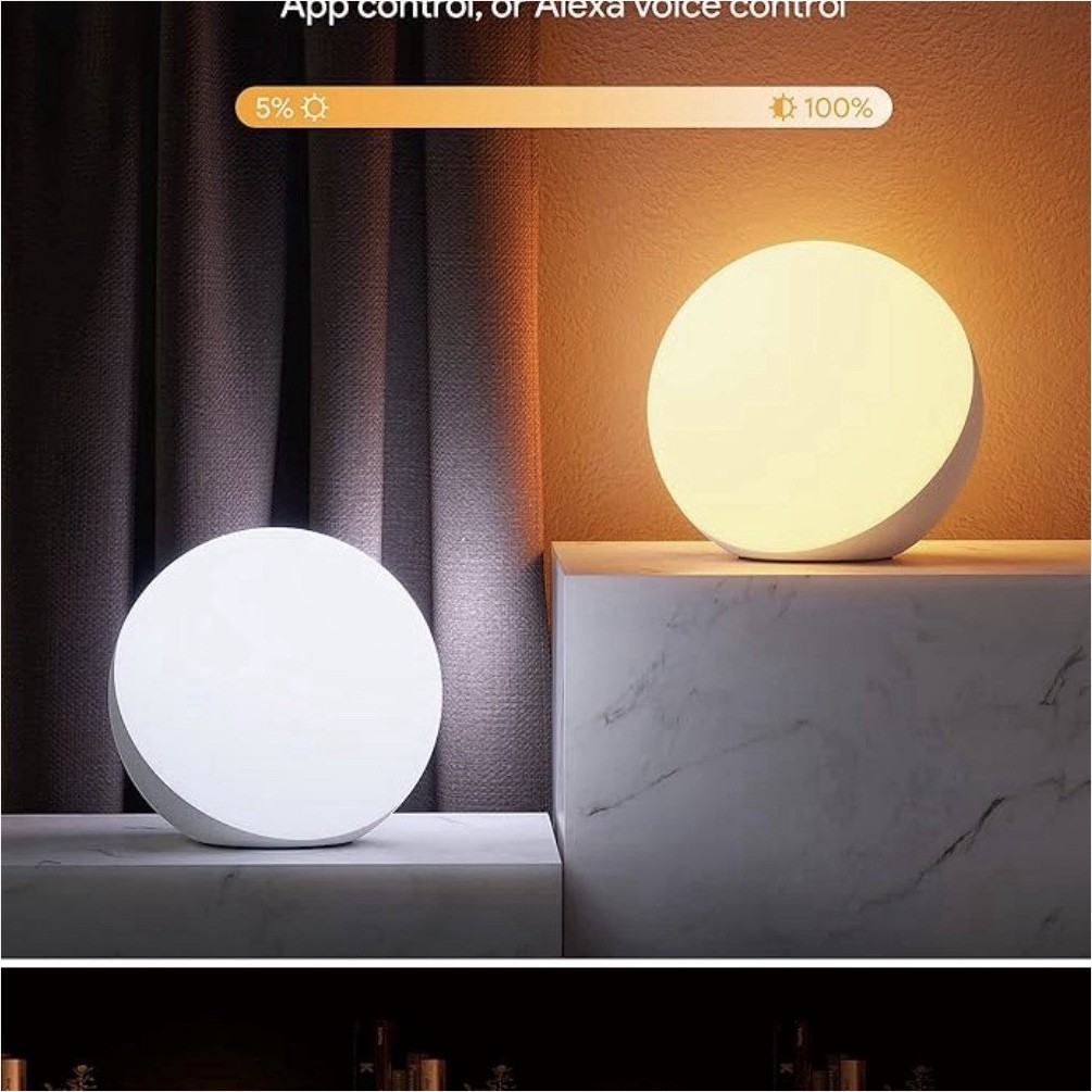Smart RGB LED Night Light Alexa Google Home Compatible Touch App ControlDimmable gallery