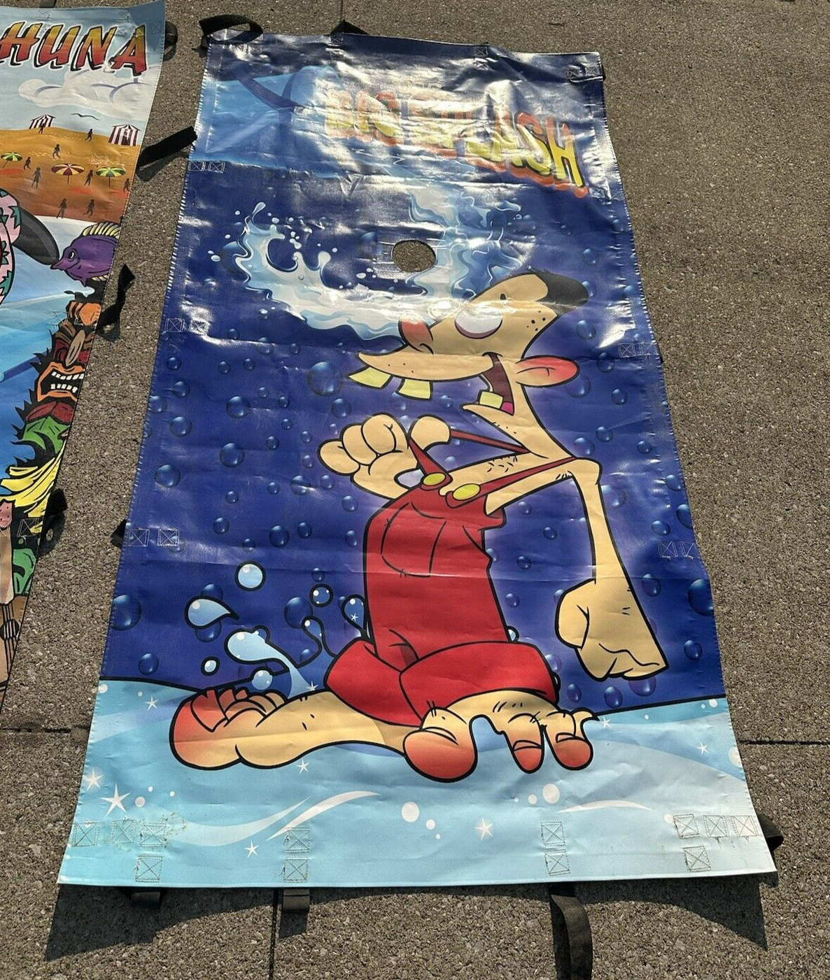 Commercial Dunk Tank The Big Splash PVC Banner Vinyl Replacement gallery