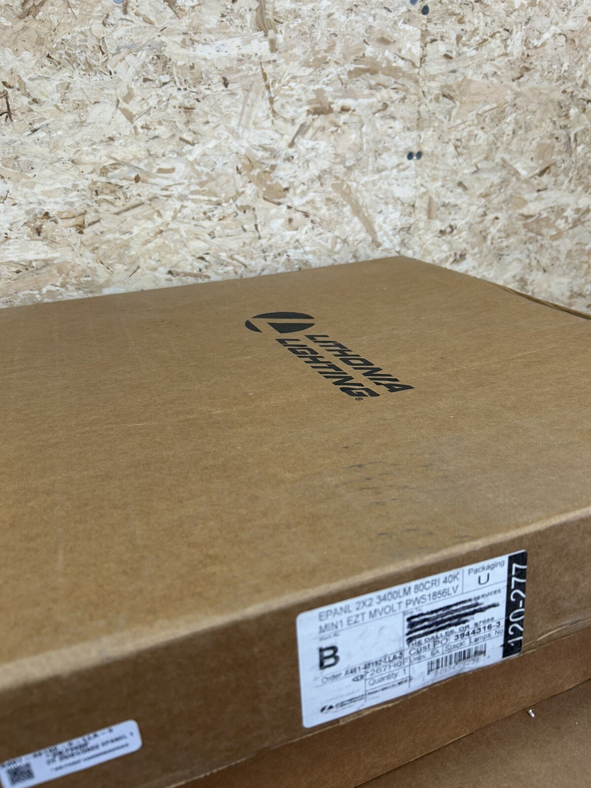 Lithonia LED Flat Panel EPANL 2X2 3400LM 80CRI 40K MIN10 EZT MVOLT gallery