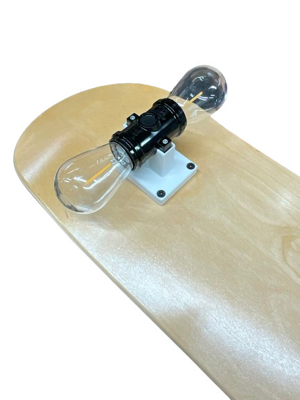 Skateboard Deck Wall Mount Lamp Lighting Kit - Easy Assembly gallery
