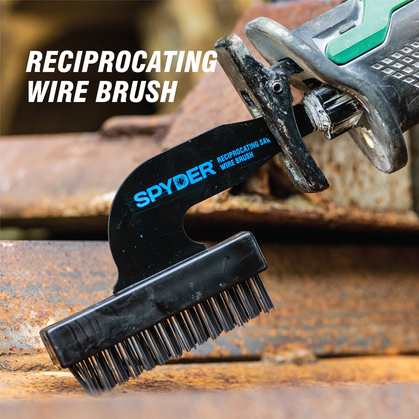 Spyder Reciprocating Saw Wire Brush Attachment 5-Pack 400002-CASE-5 gallery