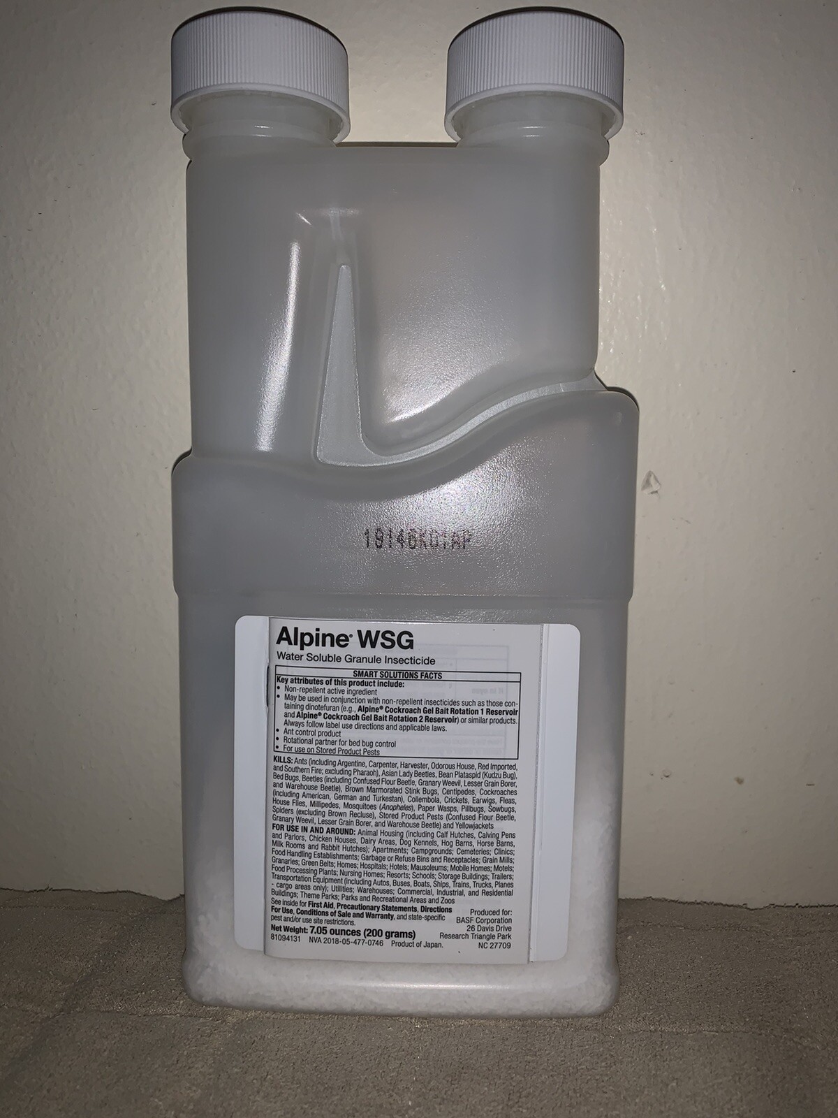 Alpine WSG Water Soluble Granule 200 grams Ant Flea Bed Bug Roach Control gallery