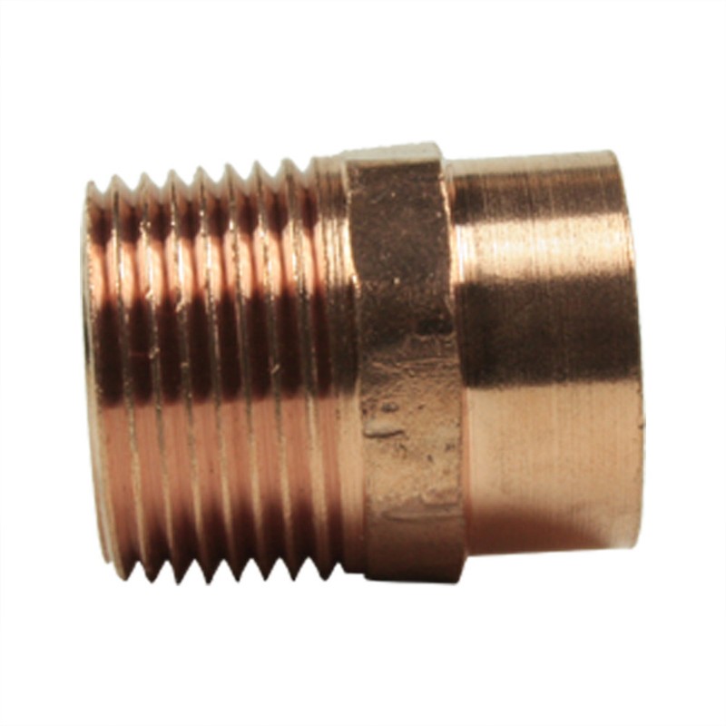 Libra Supply 2-1/2 inch, 2-1/2'', 2-1/2-inch Wrought Copper Male Adapter, CxMIP gallery