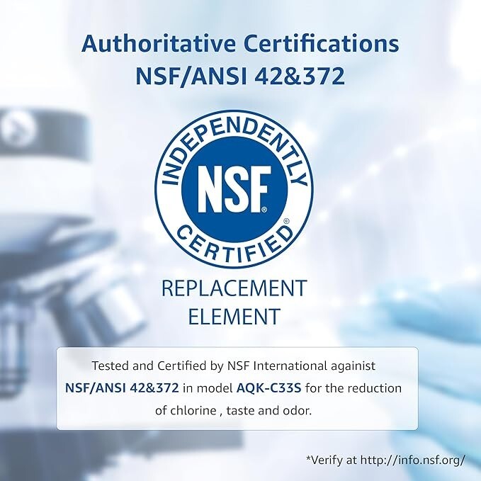 Replacement for GE® Opal Nugget Ice Maker Water Filter, NSF 42&372 Certified gallery