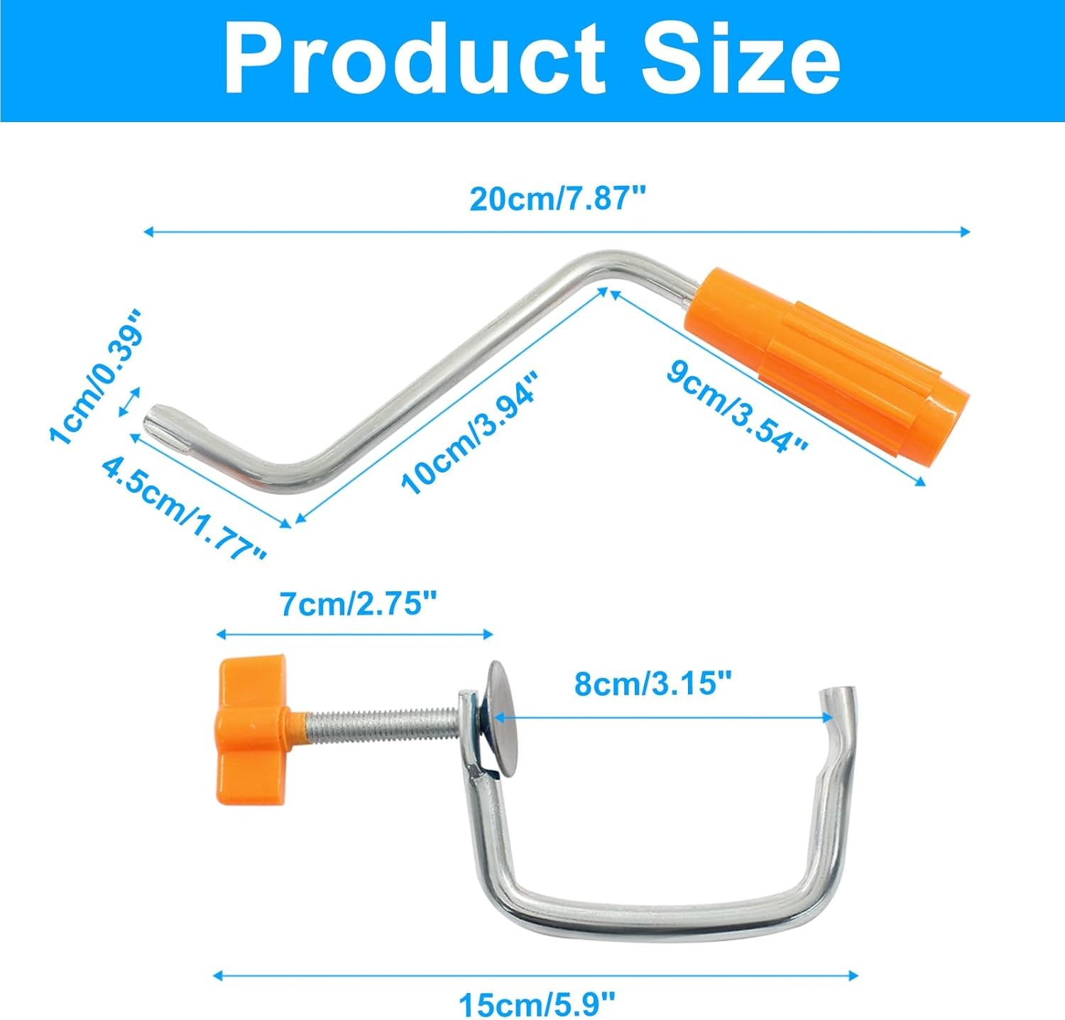 1 Set Pasta Machine Replacement Handle & Holder Clip Manual Noodle Maker gallery