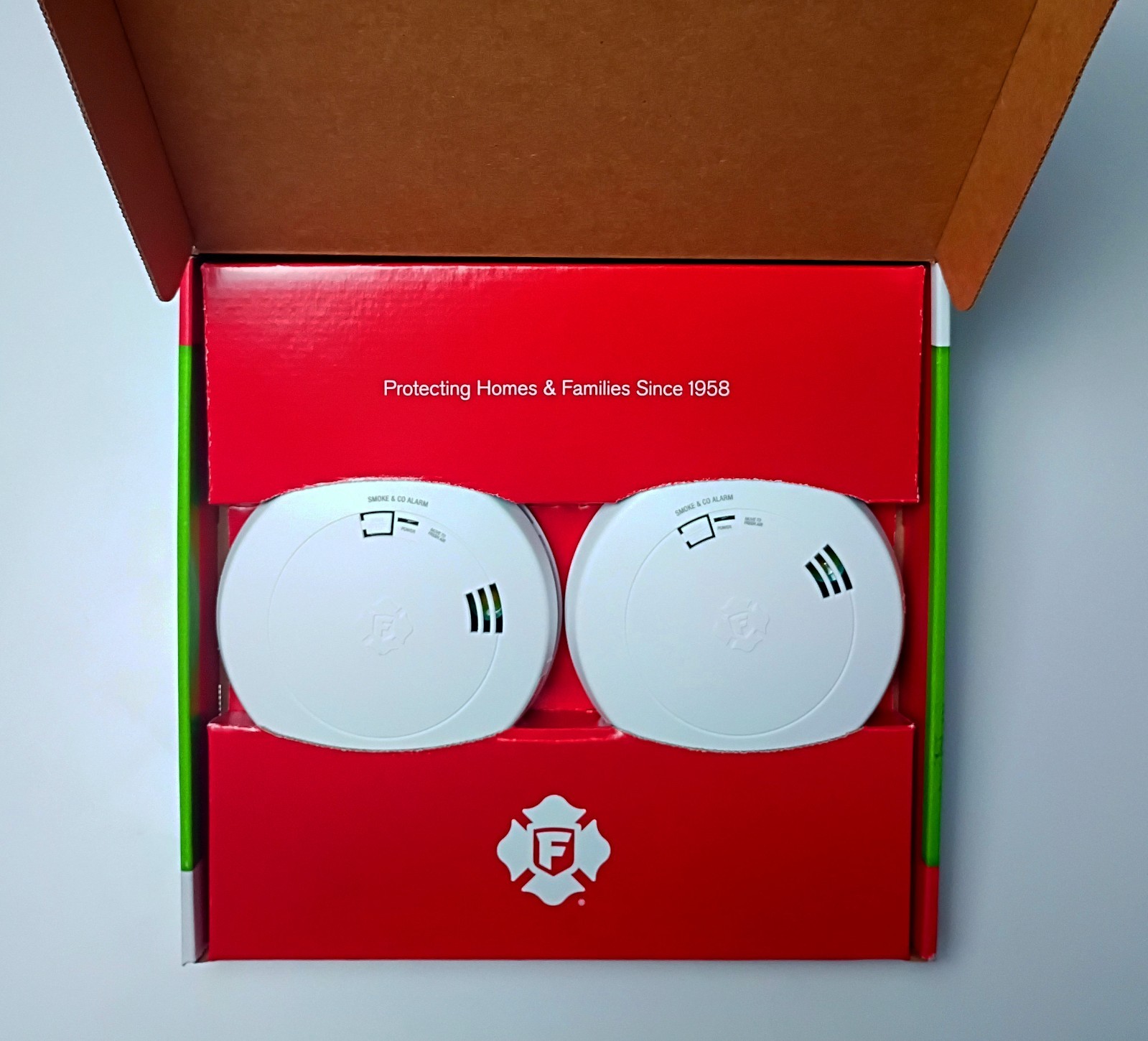 First Alert 2-in-1 Smoke & Carbon Monoxide Alarms with Voice Alerts - 2 Pack gallery