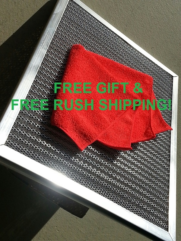 SUPERB AIR FILTER ELECTROSTATIC WASHABLE PERMANENT REUSABLE HOME FURNACE A/C !! gallery