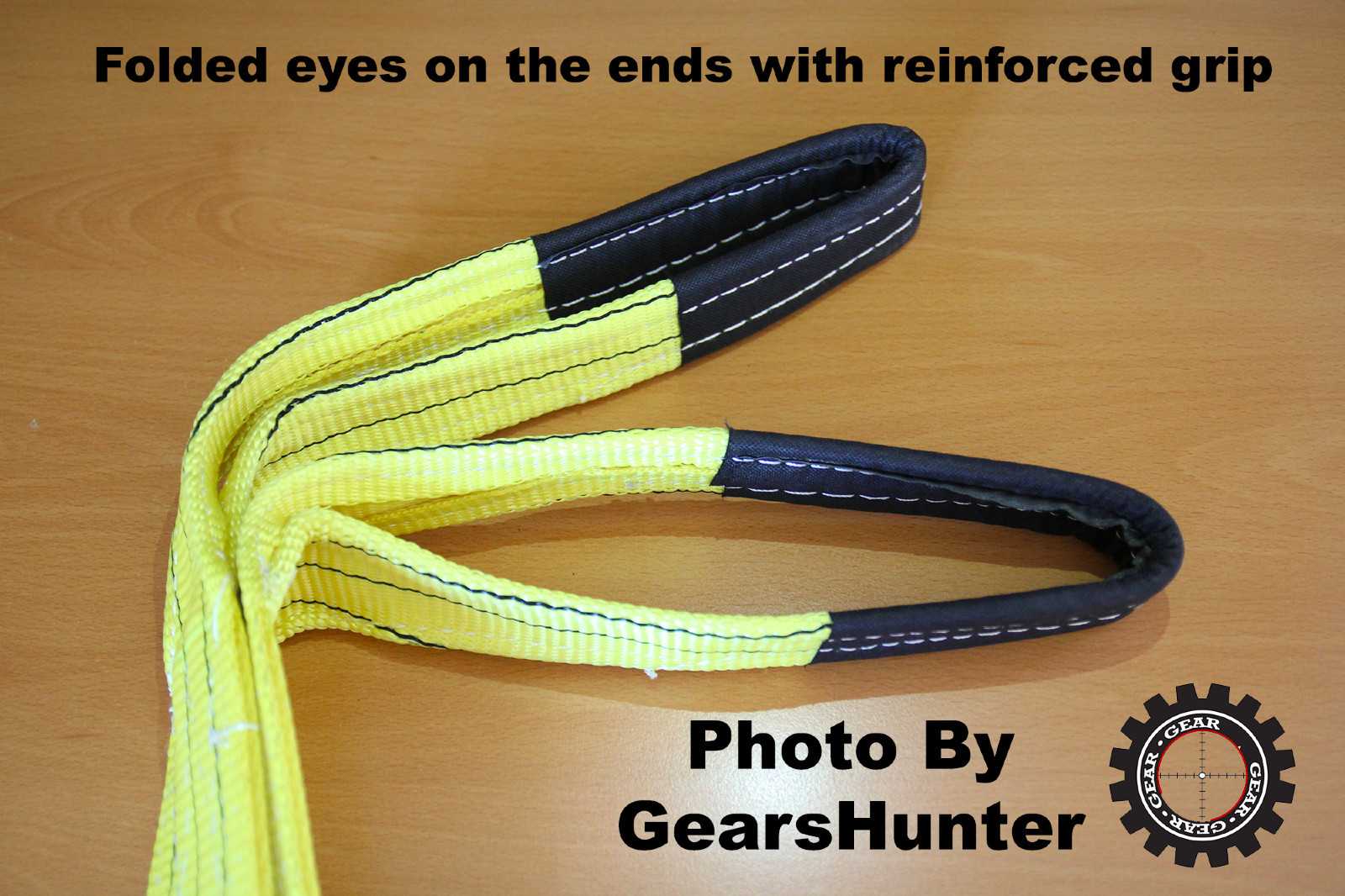 3" (Various Length) 2-Ply Nylon Web Sling Lift Tow Strap Heavy Duty 33000 LBS gallery