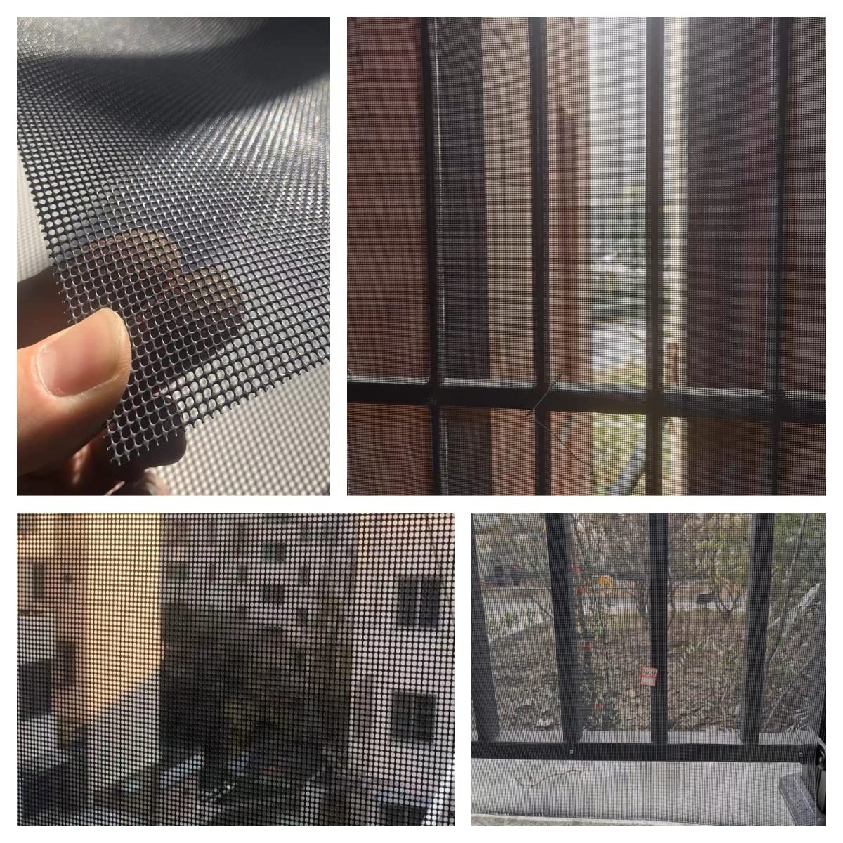 Stainless Steel Mesh Screen, 4 Pack 14 Mesh Hard 304 PVC Coated Stainless Steel gallery