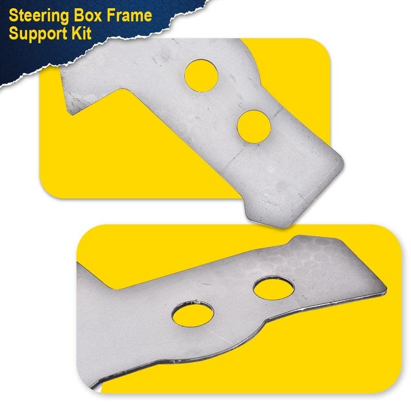 Steering Box Frame Support Kit, Compatible with 73-91 Chevy GMC C/K Pickup 2 ... gallery