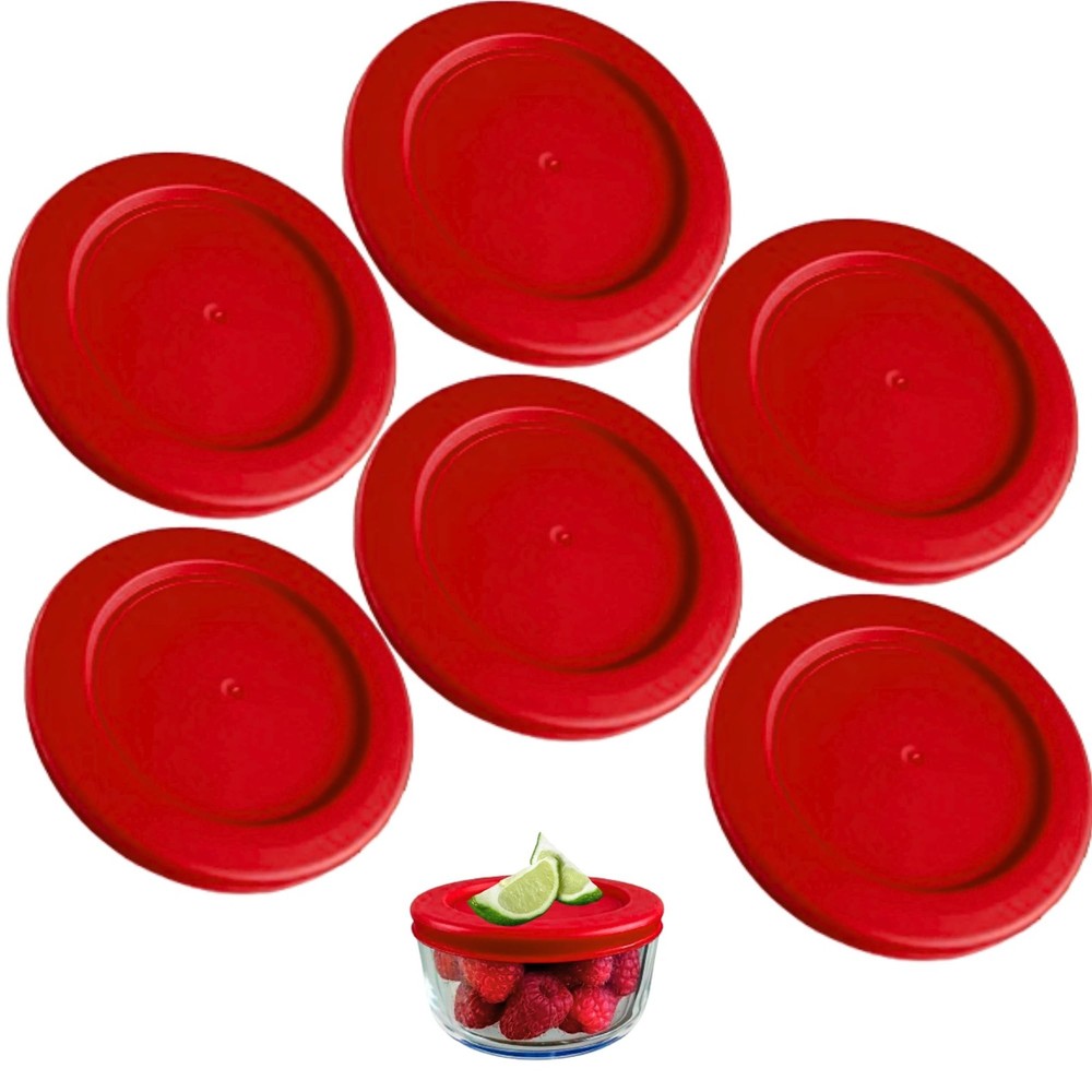 KlareWare Replacement Lids for - 1 Cup Storage Bowl Covers, BPA Free Plastic ...
