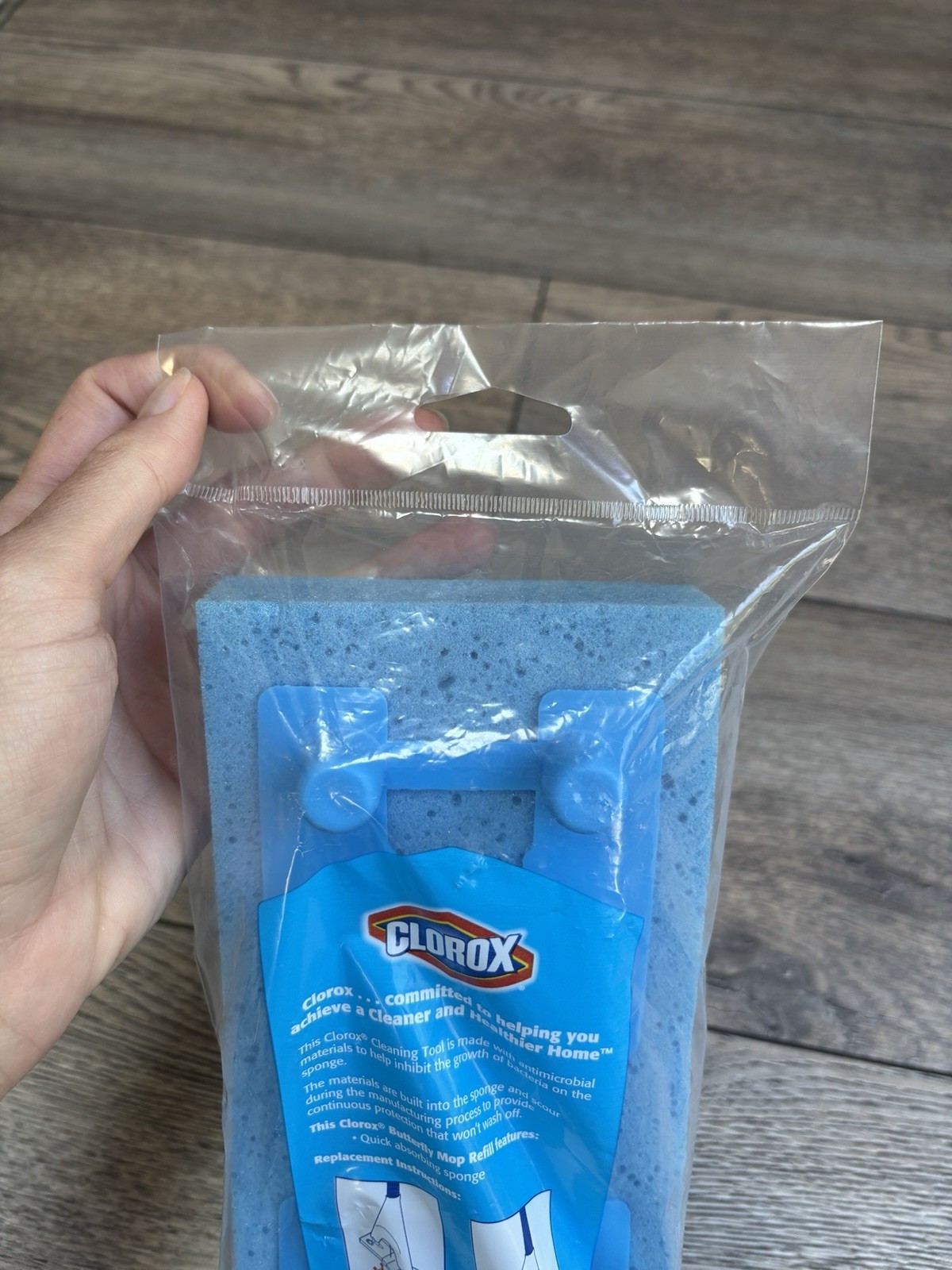 New In Sealed Package Clorox Butterfly Mop Refill Sponge Discontinued Product gallery