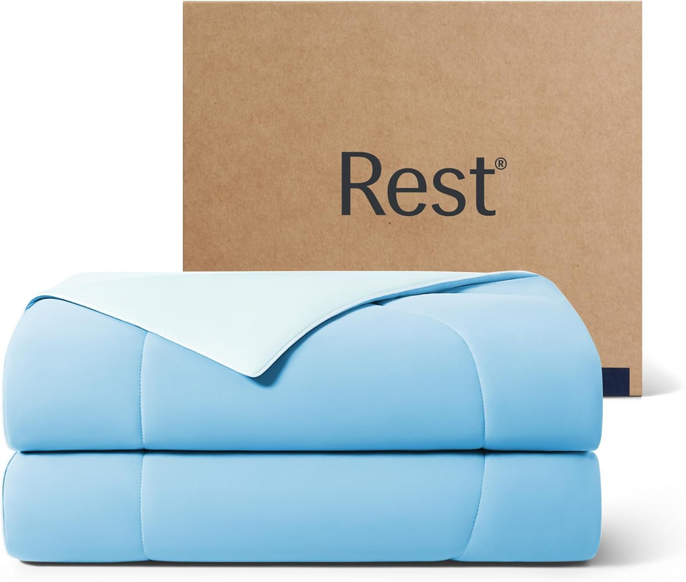 REST® Evercool® Cooling Comforter, Twin/Twin XL, Blanket for Hot Sleepers, All S
