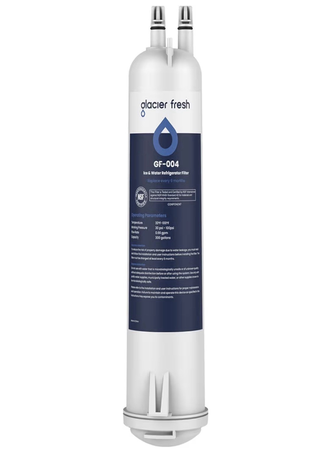 Glacier Fresh GF-004 Ice Water Refrigerator Replacement Filter 300 gal NEW gallery