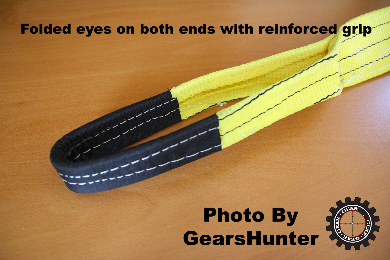 3" (Various Length) 2-Ply Nylon Web Sling Lift Tow Strap Heavy Duty 33000 LBS gallery