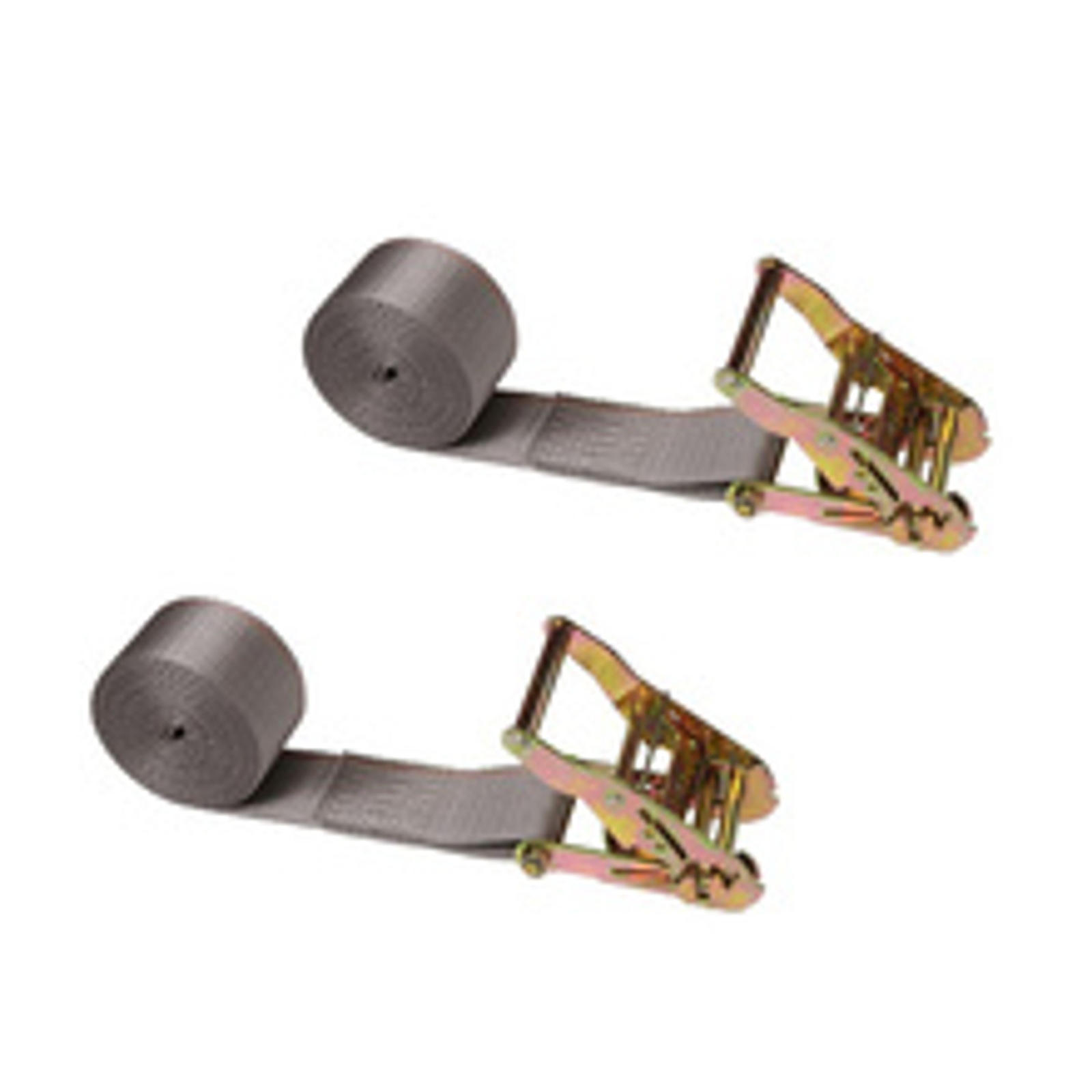USCC 2" X 10' Endless Ratchet Straps - Gray 2PK gallery