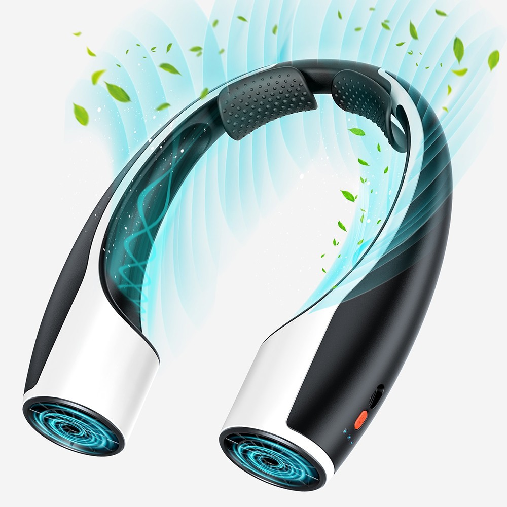 6-Speed Neck Fan Adjustable｜Neck Air Conditioner｜3000mAh Rechargeable gallery