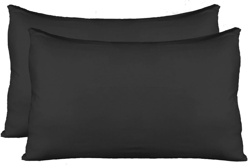 Extra Soft Jersey Knit Pillow Cases, Standard Size with Hidden Zipper, Soft than gallery