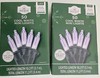 2 NEW Holiday Time 50ct COOL WHITE Led 100 Lights GREEN Wire Wedding Christmas gallery