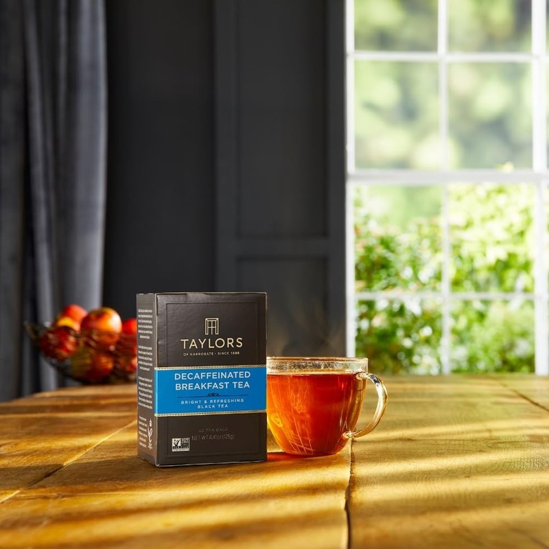 50 Count Decaffeinated Breakfast Tea Bags - Natural & Caffeine-Free Delight gallery