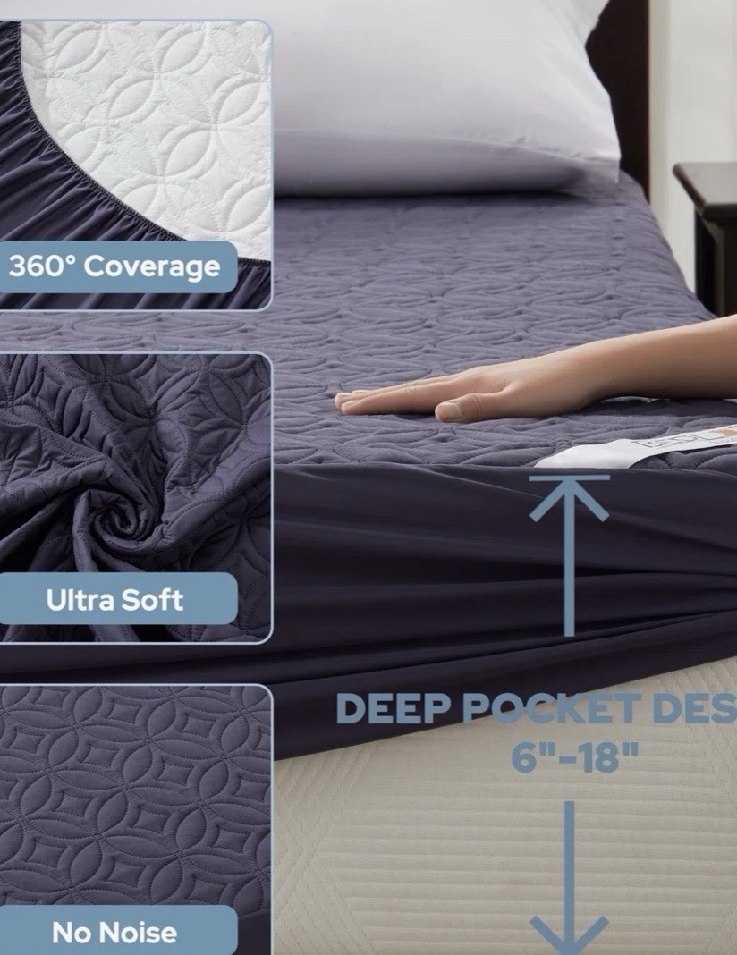 BEDLORE Waterproof Mattress Protector twin Size Mattress Cover gallery