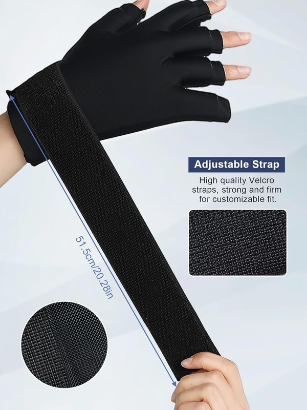 Compression Hand lce Pack Glove for Arthritis Pain Relief Adjustable Wrist Strap gallery